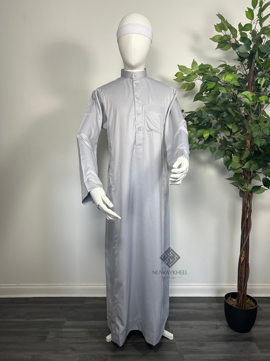 Qamis Saoudien - Tissus Satiné