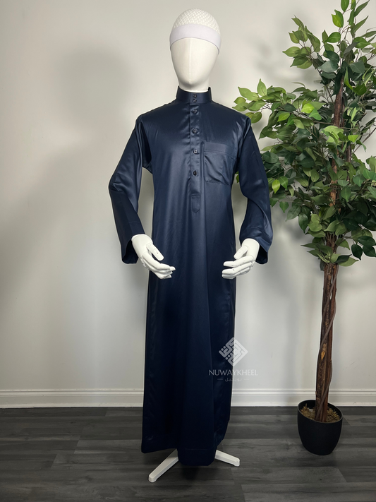 Qamis Saoudien - Tissus Satiné