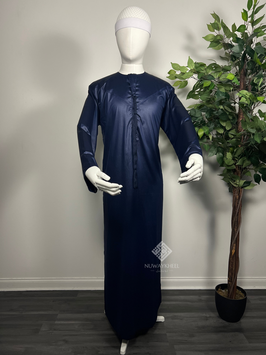 Qamis Emirati - Tissus Satiné