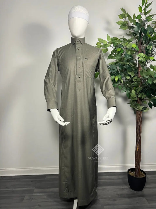 Qamis Saoudien Luxe - Col Chemise