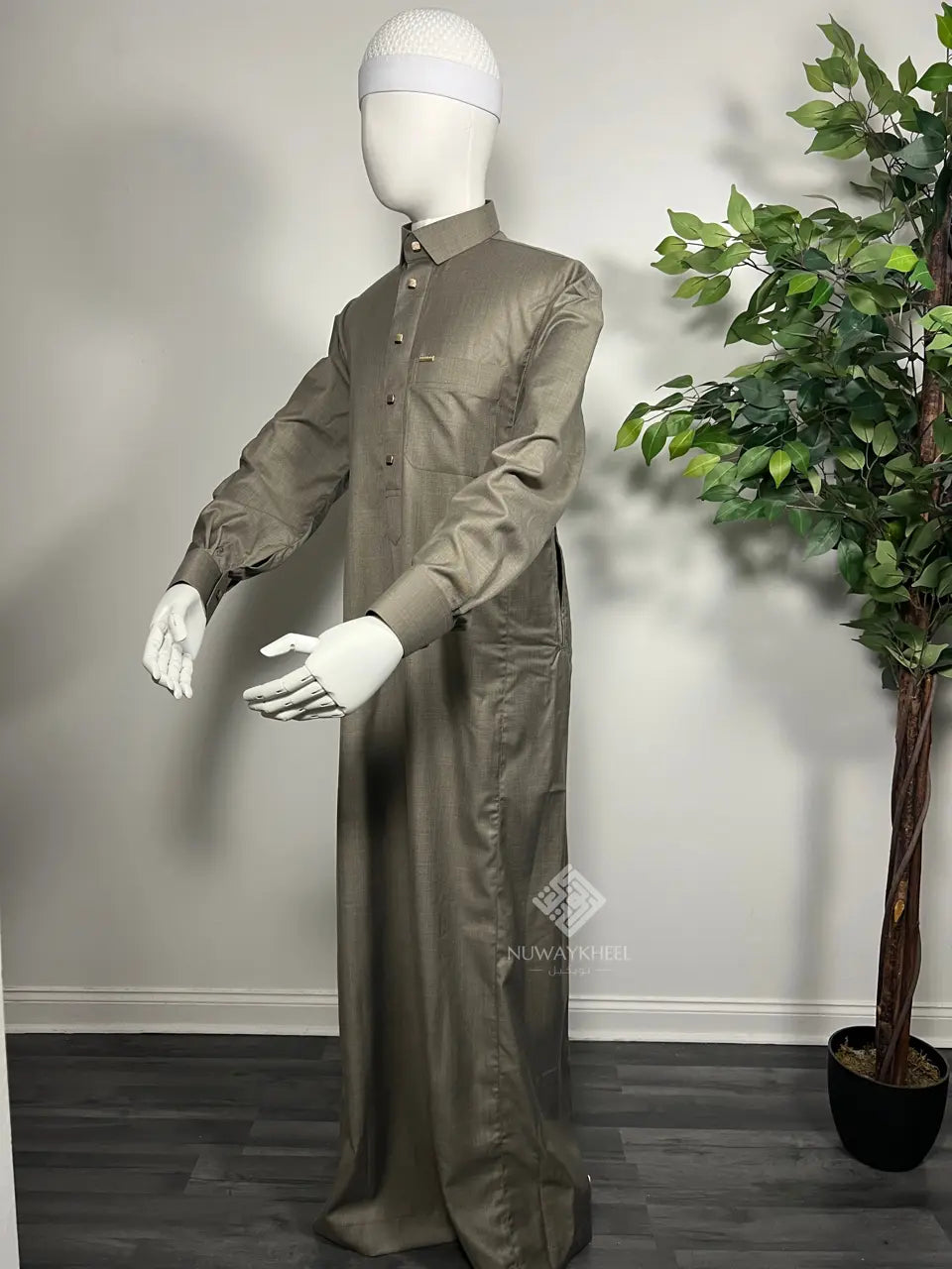 Qamis Saoudien Luxe - Col Chemise