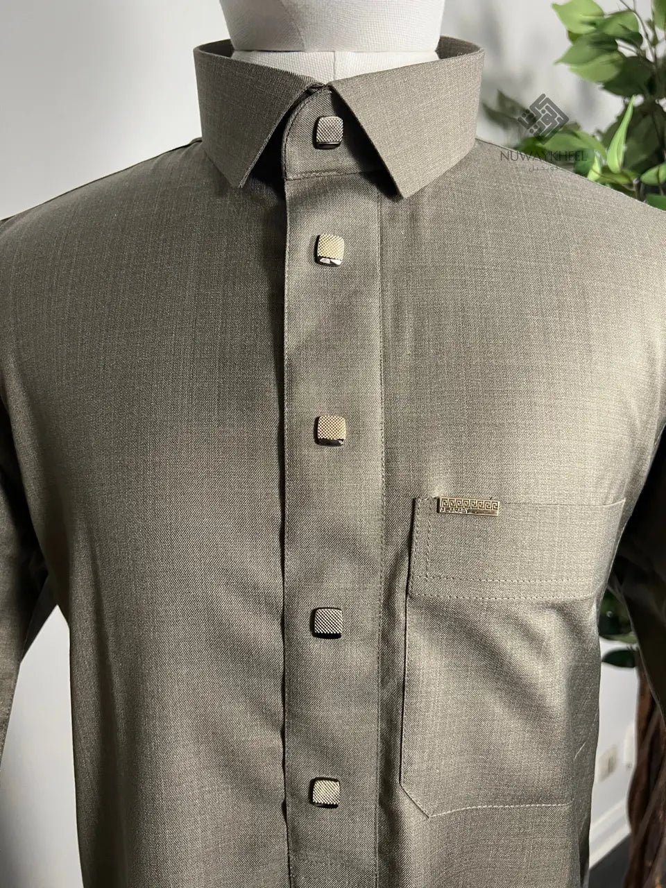 Qamis Saoudien Luxe - Col Chemise