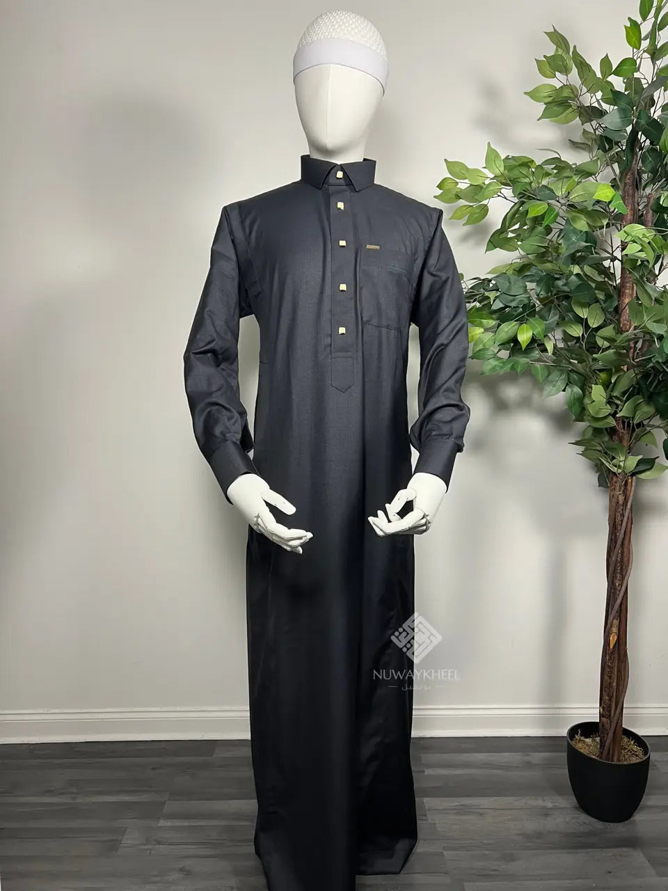 Qamis Saoudien Luxe - Col Chemise