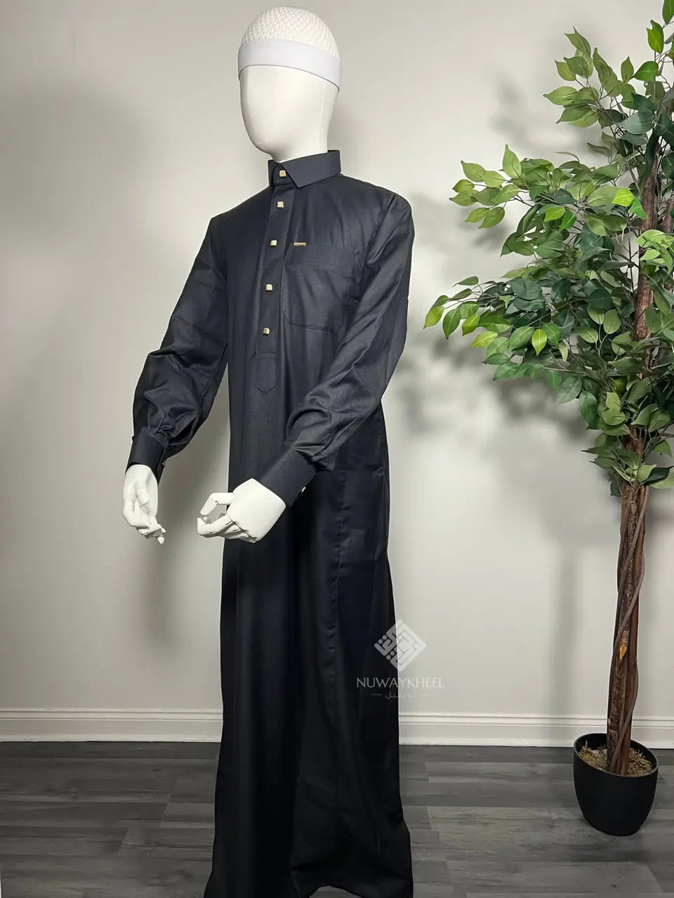 Qamis Saoudien Luxe - Col Chemise