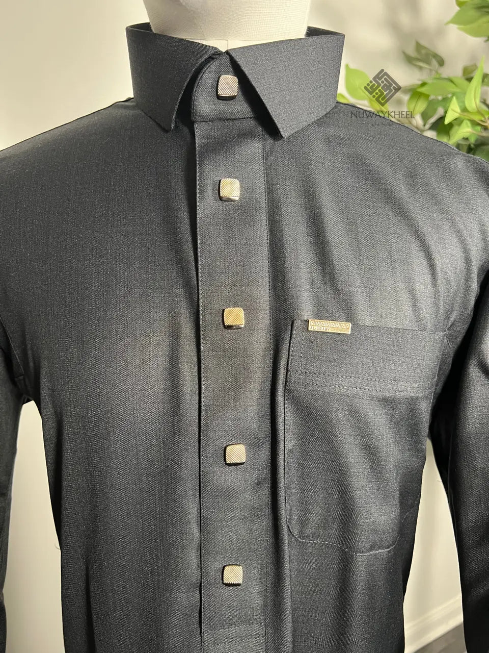 Qamis Saoudien Luxe - Col Chemise